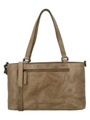 HIDE & STITCHES Skórzana torebka w kolorze beżowym - 35 x 20 x 11 cm rozmiar: onesize. Brązowe torebki klasyczne damskie HIDE & STITCHES, bez wzorów, z materiału, bez dodatków. Za 326.99 zł.