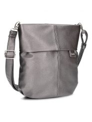 Zwei Torebka w kolorze srebrnym - 27 x 28 x 13 cm rozmiar: onesize. Szare torebki klasyczne damskie Zwei, bez wzorów, z materiału, bez dodatków. Za 190.63 zł.