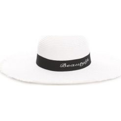 Biały Kapelusz Reassurance. Białe kapelusze damskie Born2be, bez wzorów. Za 29.99 zł.
