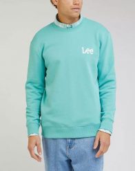 LEE WOBBLY SWS MĘSKA BLUZA KLASYCZNA LOGO L81MFW41 112330663. Bluzy bez kaptura męskie Lee, l. Za 119.99 zł.