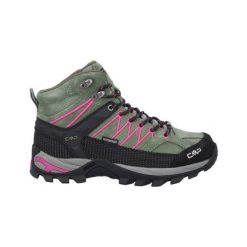 Buty turystyczne damskie CMP Rigel Mid WP. Czarne obuwie trekkingowe damskie CMP. W wyprzedaży za 399.99 zł.