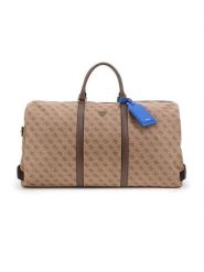 Guess Torba podróżna w kolorze beżowym - 60 x 32 x 28 cm rozmiar: onesize. Brązowe torebki klasyczne damskie Guess, z aplikacjami, z materiału, bez dodatków. Za 682.45 zł.