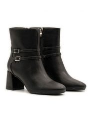 Belluci Botki w kolorze czarnym rozmiar: 37. Czarne botki damskie Belluci, eleganckie, bez obcasa, bez zapięcia. Za 166.10 zł.