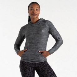 Bluza sportowa z kapturem damska Sprint City. Szare bluzy sportowe damskie Dare 2b, xs, bez wzorów, bez ramiączek, z kapturem. Za 174.60 zł.