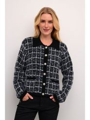 Creme Kardigan "Cardigan/Cream" w kolorze czarnym rozmiar: XL. Czarne kardigany damskie Creme, xl, bez wzorów, z wełny. Za 162.49 zł.