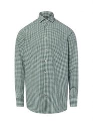 Van Graaf koszula biznesowa Mężczyźni Regular Fit Bawełna zielony, 43. Zielone koszule męskie Van Graaf, m, bez wzorów, z bawełny, bez kołnierzyka, bez ramiączek. Za 149.95 zł.