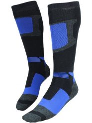 Peak Mountain Skarpety narciarskie "Chocks" w kolorze czarno-niebieskim rozmiar: 39/42. Czarne skarpetki męskie Peak Mountain, bez wzorów. Za 74.28 zł.