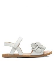 Lasocki Young Sandały VERNIS CI12-3027-12 Biały. Białe sandały dziewczęce Lasocki Young, ze skóry, bez zapięcia. Za 139.99 zł.