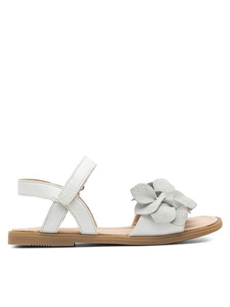 Lasocki Young Sandały VERNIS CI12-3027-12 Biały. Białe sandały dziewczęce Lasocki Young, ze skóry, bez zapięcia. Za 139.99 zł.