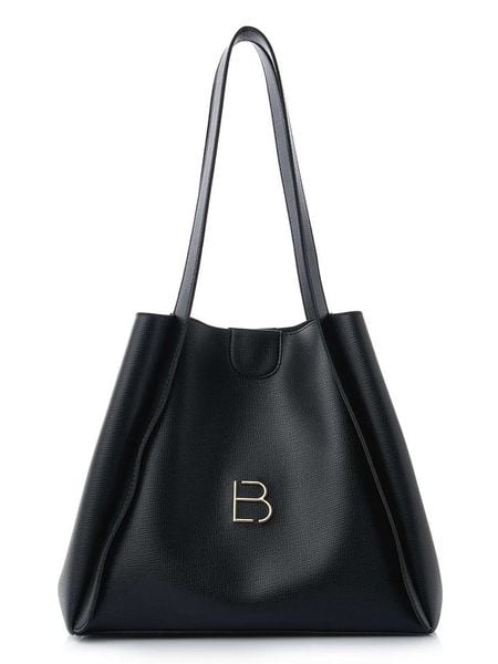 Lucky Bees Torebka "Loretta" w kolorze czarnym - 34 x 30 x 15 cm rozmiar: onesize. Czarne torebki klasyczne damskie Lucky Bees, bez wzorów, z materiału, bez dodatków. Za 134.85 zł.