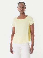 Rinascimento Bluzka CFC0127880003 Żółty Regular Fit. Żółte bluzki damskie RINASCIMENTO, xl, bez wzorów, z syntetyku, bez kołnierzyka, bez ramiączek. Za 299.99 zł.