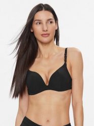 Chantelle Góra od bikini Emblem C17TNP Czarny. Czarne bikini damskie Chantelle, bez wzorów. Za 299.99 zł.