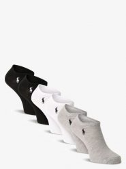 Polo Ralph Lauren Skarpety pakowane po 6 szt. Kobiety drobna dzianina szary|czarny|biały, ONE SIZE. Białe skarpetki damskie Polo Ralph Lauren, bez wzorów, z dzianiny. Za 199.95 zł.