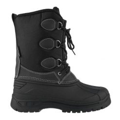 Śniegowce damskie VERTIGO ALPES BUSI W/BLACK. Czarne śniegowce damskie Aulp. W wyprzedaży za 169.99 zł.