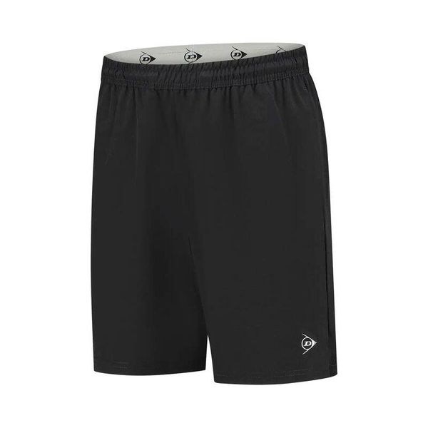 Spodenki sportowe męskie Dunlop Club Woven 7 Short. Czarne szorty męskie Dunlop, bez wzorów, sportowe. Za 139.99 zł.