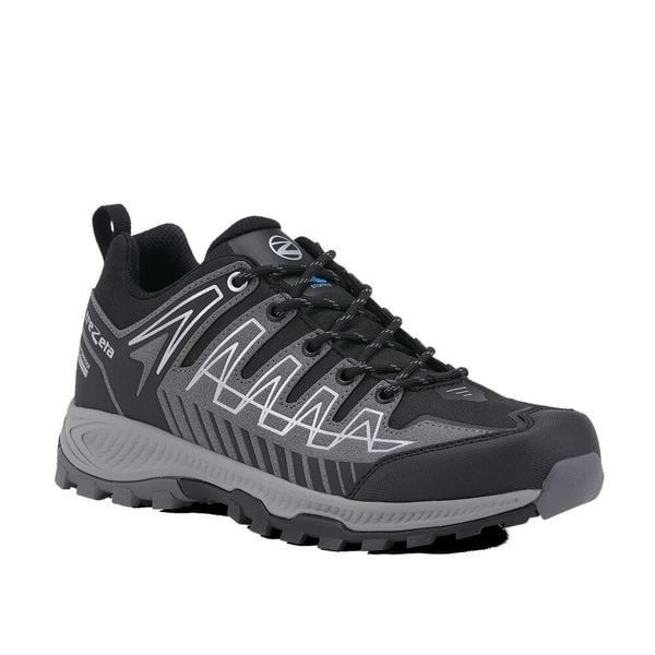 Buty turystyczne Trezeta Thunder. Czarne buty trekkingowe męskie Trezeta, z materiału, bez zapięcia, trekkingowe. Za 368.50 zł.