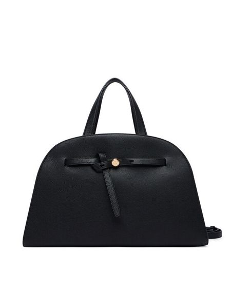Tory Burch Torebka Romy Bauletto 179990 Czarny. Czarne torebki klasyczne damskie Tory Burch, bez wzorów, ze skóry, bez dodatków. Za 2,634.00 zł.