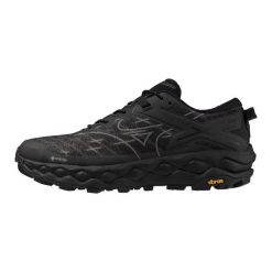 Buty trailowe Mizuno Wave Mujin LS GTX. Czarne obuwie do biegania damskie Mizuno, mizuno wave. Za 749.99 zł.