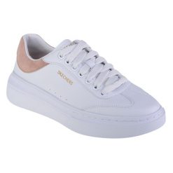 Buty sportowe Sneakersy damskie, Skechers Cordova Classic-Best Behavior. Białe buty sportowe na co dzień damskie Skechers, bez wzorów, trekkingowe. Za 259.99 zł.