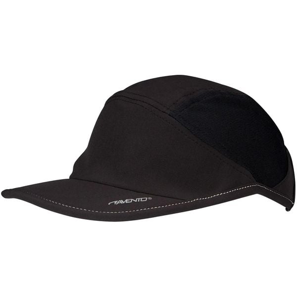 Czapka 5-panelowa do biegania Avento Quick Dry. Czarne czapki męskie Avento, bez wzorów, z materiału. Za 257.99 zł.
