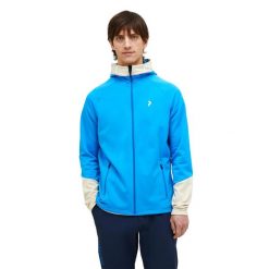 Bluza Peak Performance męska Rider Zip Hood niebieska - XL. Niebieskie bluzy bez kaptura męskie Peak Performance, m. W wyprzedaży za 619.00 zł.