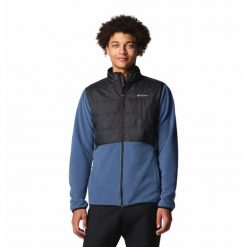 Columbia Bluza Basin Butte Ii 2101761478. Niebieskie bluzy bez kaptura męskie Columbia, m. Za 231.99 zł.