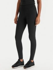 Guess Legginsy V6RB11 KD952 Czarny Slim Fit. Czarne legginsy damskie Guess, xs, z aplikacjami, z syntetyku. Za 269.99 zł.