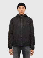 Diesel Clothes Kurtka przejściowa w kolorze czarnym rozmiar: XS. Czarne kurtki męskie Diesel Clothes, xs, bez wzorów, z bawełny, bez kaptura. Za 228.38 zł.