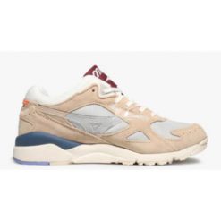Trampki Mizuno Jr+sr. Brązowe trampki i tenisówki męskie Mizuno, bez wzorów, z materiału, bez zapięcia. Za 728.99 zł.