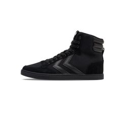 Buty sportowe dla dorosłych Hummel Slimmet stadil tonal high. Czarne buty sportowe na co dzień damskie HUMMEL, bez wzorów, z materiału, trekkingowe. Za 352.50 zł.