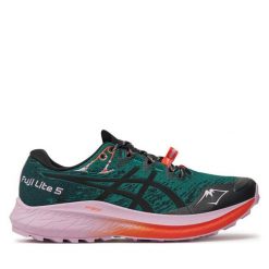 Buty do biegania Asics. Zielone obuwie do biegania damskie Asics. Za 359.99 zł.