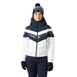 Damska kurtka narciarska Helly Hansen Imperial. Niebieskie kurtki damskie Helly Hansen, s, bez wzorów, z materiału, bez kaptura, narciarskie. Za 1,298.50 zł.