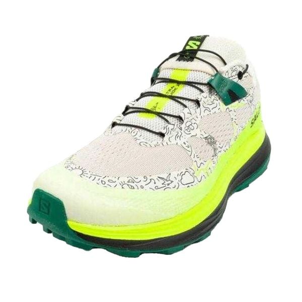 Buty Męskie Bieganie Ultra Glide. Brązowe buty trekkingowe męskie Salomon, z koronki, bez zapięcia, do biegania. Za 561.99 zł.