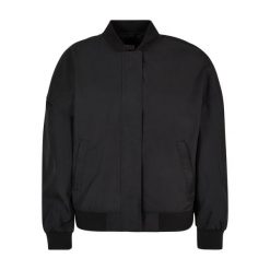 Damska kurtka typu oversize Urban Classics. Czarne kurtki damskie Urban Classics, m, bez wzorów, z materiału, bez kaptura. Za 280.50 zł.