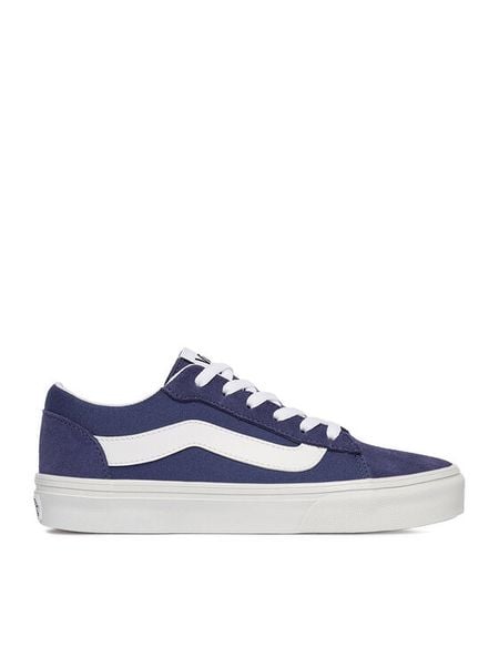 Vans Tenisówki C-VERO LS VN000Y7FEMT1 Granatowy. Niebieskie buty sportowe chłopięce Vans, ze skóry, bez zapięcia. Za 169.99 zł.