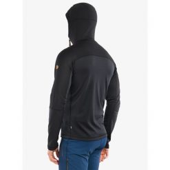 Bluza trekkingowa męska Fjallraven Abisko Trail Fleece. Czarne bluzy bez kaptura męskie Fjällräven, m. Za 566.99 zł.