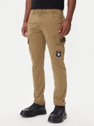 Alpha Industries Spodnie materiałowe Petrol Patch 178207 Zielony Slim Fit. Zielone spodnie materiałowe męskie Alpha Industries, bez wzorów, z bawełny. Za 279.99 zł.