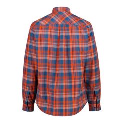 Koszula męska CMP 30T9927. Czerwone koszule męskie CMP, m, bez wzorów, bez kołnierzyka, bez ramiączek. Za 159.99 zł.