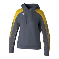 Bluza damska z kapturem Erima Evo Star. Szare bluzy z kapturem damskie Erima, na zimę, z materiału. Za 242.00 zł.