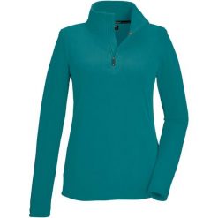 Bluza damska Killtec KSW 101 WMN FLC SHRT. Niebieskie bluzy bez kaptura damskie KILLTEC. W wyprzedaży za 89.99 zł.