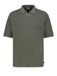 Eight2Nine Koszulka polo w kolorze khaki rozmiar: L. Brązowe koszulki polo męskie Eight2Nine, l, bez wzorów, z bawełny, bez ramiączek. Za 109.95 zł.