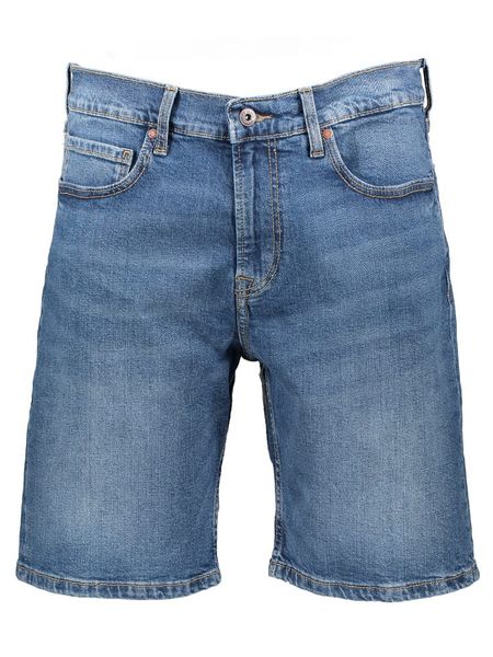 Pepe Jeans Bermudy dżinsowe w kolorze niebieskim rozmiar: W34. Niebieskie szorty męskie Pepe Jeans, z aplikacjami, z jeansu, klasyczne. Za 143.45 zł.