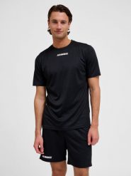 Koszulka Hummel Multi PL. Czarne t-shirty sportowe męskie HUMMEL, l, z jersey, bez ramiączek, do koszykówki. Za 181.00 zł.