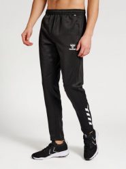 Spodnie do biegania Hummel Core XK Poly. Czarne spodnie sportowe damskie HUMMEL, l, z poliesteru, do biegania. Za 174.30 zł.