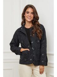 L'armoire de Suzette Kurtka przejściowa w kolorze czarnym rozmiar: 38/40. Czarne kurtki damskie L'armoire de Suzette, l, bez wzorów, z bawełny, bez kaptura. Za 262.29 zł.