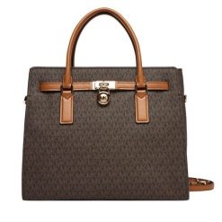 Torebka MICHAEL Michael Kors. Brązowe torebki klasyczne damskie MICHAEL Michael Kors, bez wzorów, bez dodatków. Za 1,259.00 zł.
