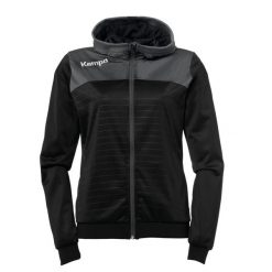Kurtka z kapturem Kempa Femme Emotion 2.0. Czarne kurtki damskie KEMPA, xl, bez wzorów, z kapturem. W wyprzedaży za 239.00 zł.