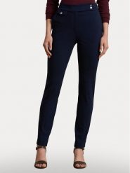 LAUREN RALPH LAUREN Spodnie materiałowe 200980023002 Granatowy Straight Fit. Niebieskie spodnie materiałowe damskie Lauren Ralph Lauren, bez wzorów, z materiału. Za 669.99 zł.