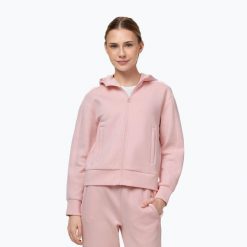 Bluza damska Pitbull Discovery Hooded Zip. Czerwone bluzy z kapturem damskie PITBULL, l, z bawełny. Za 259.99 zł.