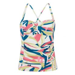 Damski top do kostiumu kąpielowego Protest MIXSuperas. Czerwone bikini damskie Protest, bez wzorów. Za 178.50 zł.